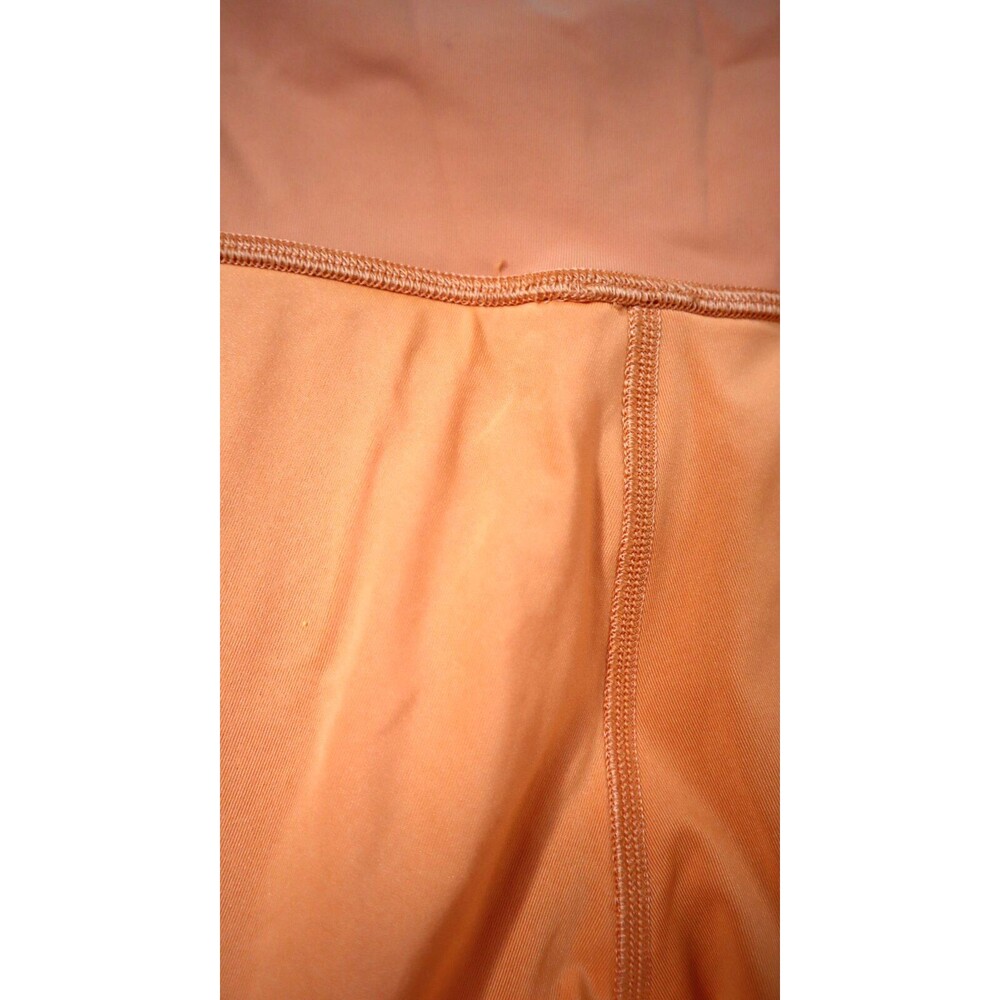 Lululemon Women's Wunder Under High Rise Luxtreme Croppe Tights Sz12 Orange Soda - Picture 13 of 15